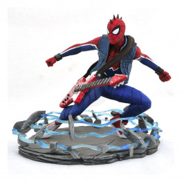 Spider-Man 2018 Marvel Video Game Gallery PVC socha Spider-Punk 18 cm - Poškodené balenie !